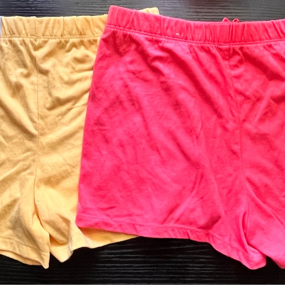 The Children's Place Pink and Yellow Kids Shorts - Picture 4 of 10